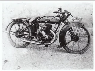 Dobový snímek motocyklu Plicka