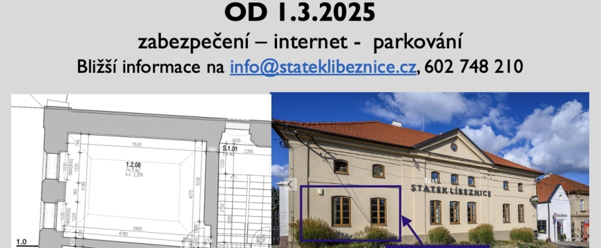 Kancelář 25 m2 k pronájmu